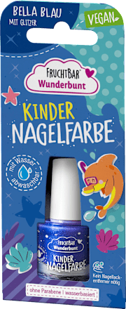 Nagelfarbe Wunderbunt blau für Kinder, 5 ml