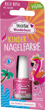 Nagelfarbe Wunderbunt rosa für Kinder, 5 ml