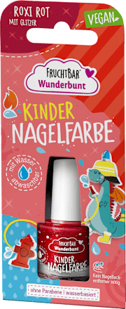 Nagelfarbe Wunterbunt rot für Kinder, 5 ml