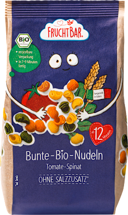 Nudeln bunt mit Gemüse, ab 12 Monaten, 300 g