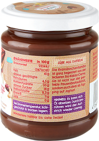 Brotaufstrich Kakao-Creme Cashew & Dattel , ab 3 Jahren, 180 g