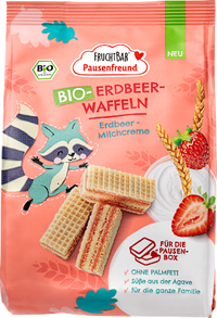 Kindersnack Erdbeer Waffeln ab 3 Jahren, 100 g