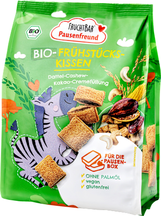 Kindersnack Frühstückskissen Kakao ab 3 Jahren, 180 g