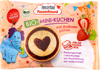 Kindersnack Mini-Kuchen mit Erdbeerpüree ab 3 Jahren, 36 g