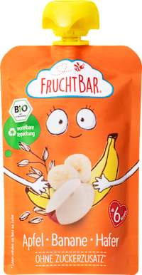 Quetschie Apfel-Banane-Hafer, ab 6 Monaten, 100 g