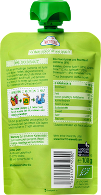 Quetschie Birne, Apfel & Hirse ab 6 Monaten, 100 g