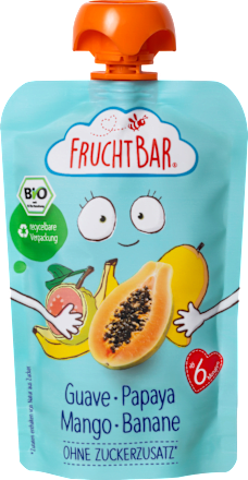 Quetschie Guave Papaya Mango Banane ab 6 Monaten, 100 g
