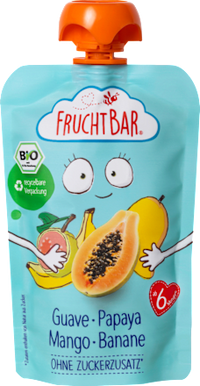 Quetschie Guave Papaya Mango Banane ab 6 Monaten, 100 g