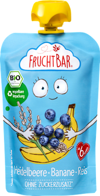 Quetschie Heidelbeere, Banane & Reis ab 6 Monaten, 100 g