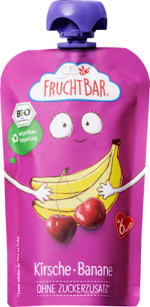 Quetschie Kirsche Banane ab 6 Monaten, 120 g