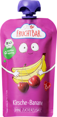 Quetschie Kirsche Banane ab 6 Monaten, 120 g