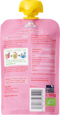 Quetschie Kirsche-Banane-Grieß, ab 6 Monaten, 100 g