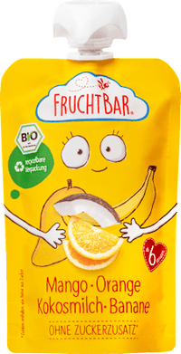 Quetschie Mango, Orange, Kokosmilch & Banane, ab 6 Monaten, 100 g