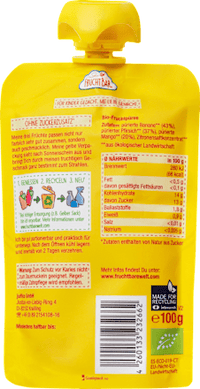 Quetschie Mango Pfirsich Banane ab 6 Monaten, 100 g