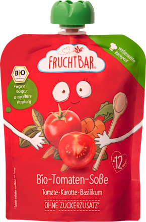Tomatensoße Karotte Basilikum, ab 1 Jahr, 190 g