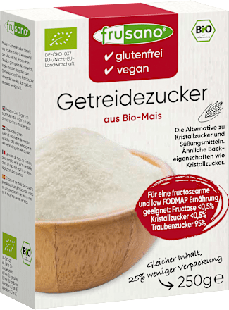 Getreidezucker aus Mais, 250 g