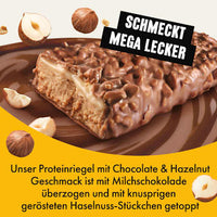 Proteïnereep, chocolade &amp; hazelnootsmaak, 40 g