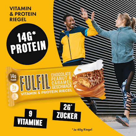 Proteïnereep, Pinda Karamel smaak, 40 g