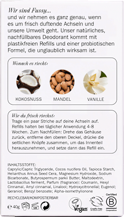 Deostick Coconut Milk + Nachfüllpack, 40 g