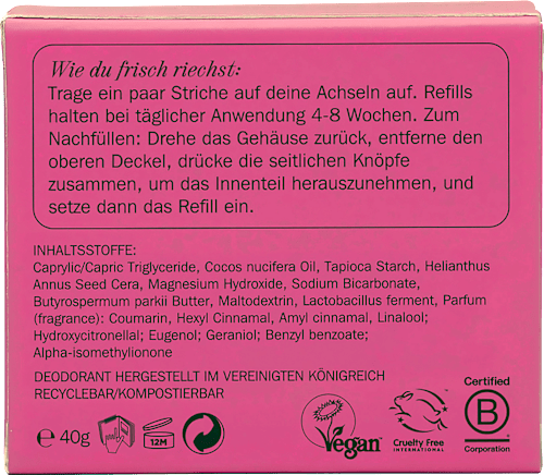 Deostick Coconut Milk Nachfüllpack, 40 g