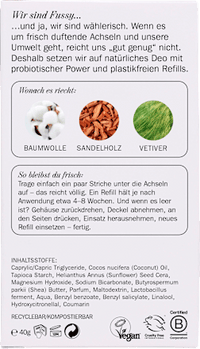 Deostick Set Cloud Nine + Nachfüllpack, 40 g