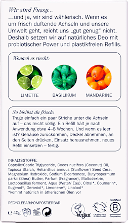 Deostick Set Tropic Tonic + Nachfüllpack, 40 g