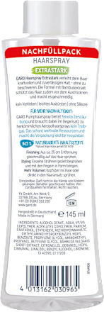 Haarspray extrastark Nachfüllpack, 145 ml