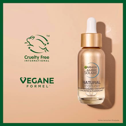 Zelfbruinende gezichtsconcentraat Natuurlijke Bronzer, 30 ml