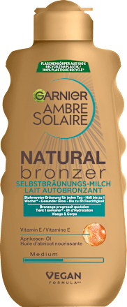 Selbstbräuner Milch natural bronzer, 175 ml Garnier Ambre Solaire