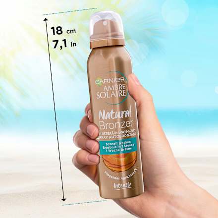 Selbstbräuner Spray natural bronzer, 150 ml
