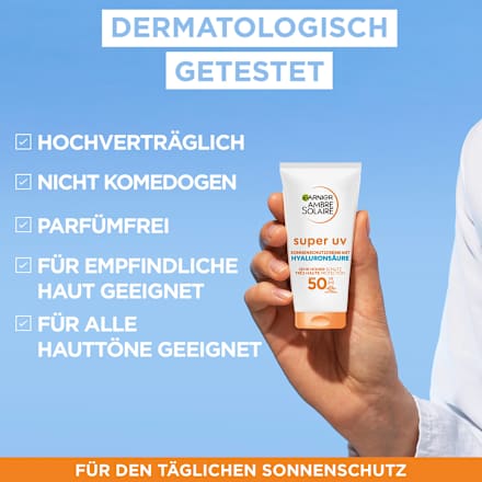 Sonnencreme Gesicht super UV Anti-Age, LSF 50+, 50 ml