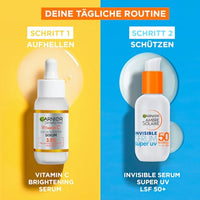 Sonnenfluid Gesicht super UV invisible Serum, LSF 50+, 30 ml Garnier Ambre Solaire
