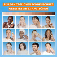 Sonnenfluid Gesicht super UV invisible Serum, LSF 50+, 30 ml Garnier Ambre Solaire