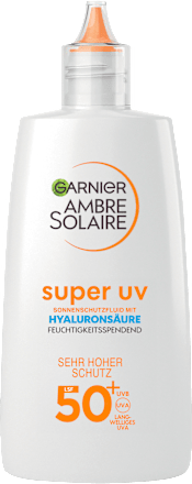Sonnenfluid Gesicht super UV mit Hyaluronsäure, LSF 50+, 40 ml