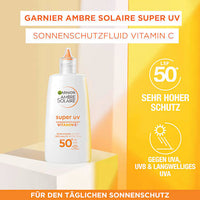 Sonnenfluid Gesicht super UV mit Niacinamid, LSF 50+, 40 ml