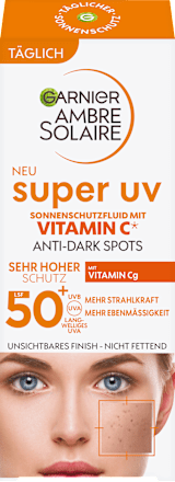 Zonnebrandcrème voor het gezicht Super UV met vitamine C, SPF 50+, 40 ml