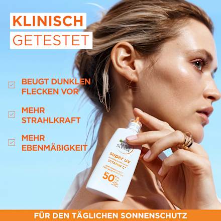Sonnenfluid Gesicht super UV mit Vitamin C, LSF 50+, 40 ml