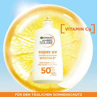 Sonnenfluid Gesicht super UV mit Vitamin C, LSF 50+, 40 ml