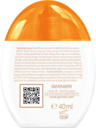 Sonnenfluid getönt UV water fluid, LSF 50, 40 ml
