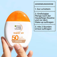 Sonnenfluid getönt UV water fluid, LSF 50, 40 ml