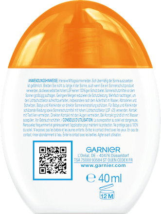 Sonnenfluid UV water fluid, LSF 50, 40 ml