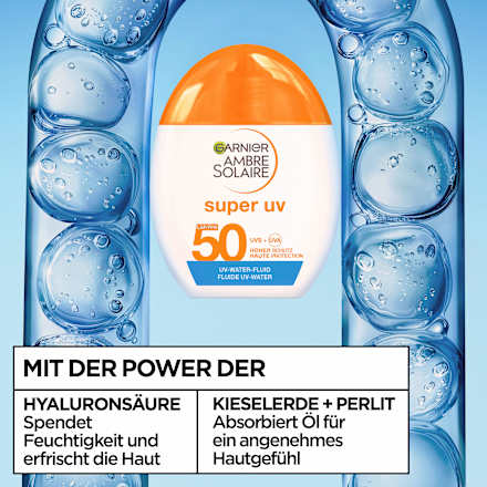 Sonnenfluid UV water fluid, LSF 50, 40 ml