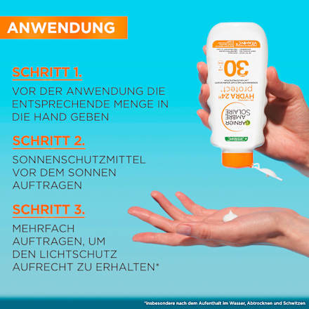 Zonnemelk HYDRA 24h protect, SPF 30, 175 ml