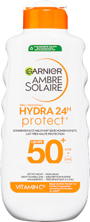 Zonnemelk HYDRA 24h protect, SPF 50+, 175 ml