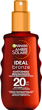 Sonnenöl Spray ideal bronze, LSF 20, 150 ml Garnier Ambre Solaire