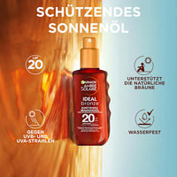 Sonnenöl Spray ideal bronze, LSF 20, 150 ml Garnier Ambre Solaire