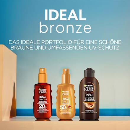 Sonnenöl Spray ideal bronze, LSF 20, 150 ml Garnier Ambre Solaire