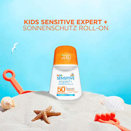 Sonnenroller Kids sensitive expert +, LSF 50+, 50 ml
