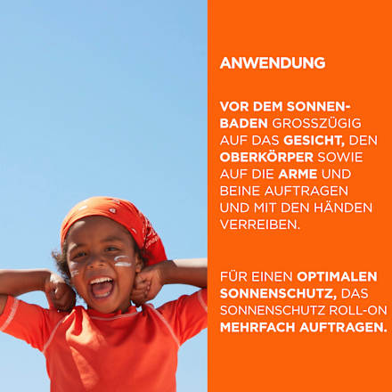 Sonnenroller Kids sensitive expert +, LSF 50+, 50 ml