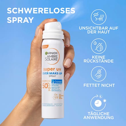 Sonnenspray Gesicht over Make up super UV, LSF 50+, 75 ml